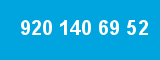 920 140 69 52 920 140 69 52
